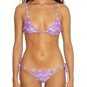 Gimaguas purple wave bikini top